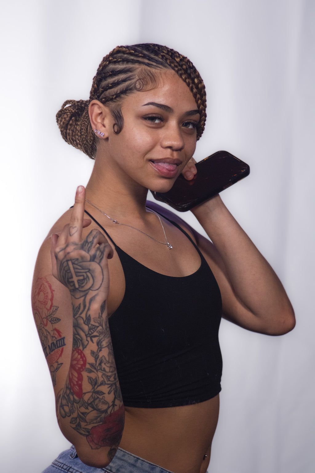 White Backdrop Studio Photoshoot – Clean. Timeless. Powerful.